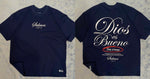 Oversize Premium - Salmo 100:5 - Azul Oscuro