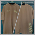 Camisa Unisex Marrón Oversized - Rey Salvador Yeshua