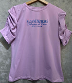 Camisa Damas Violeta - Nada me separará